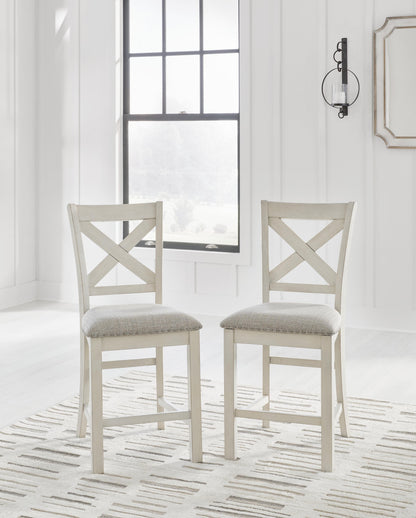 Robbinsdale Counter Height Dining Table and 8 Barstools