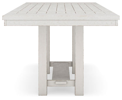 Robbinsdale Counter Height Dining Table and 8 Barstools