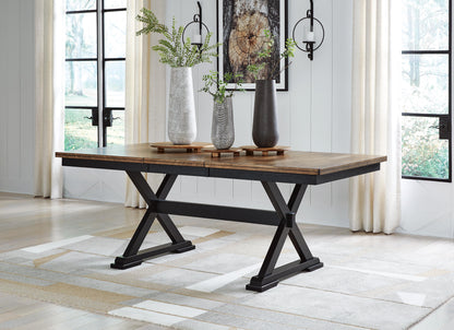 Wildenauer Dining Table and 4 Chairs