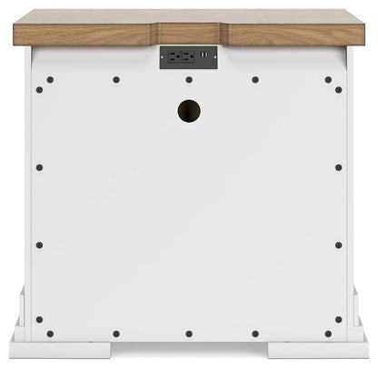 Ashbryn California King Panel Storage Bed, Dresser, Mirror, Chest and Nightstand