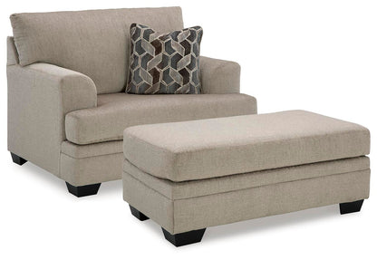 Stonemeade Chair and Ottoman
