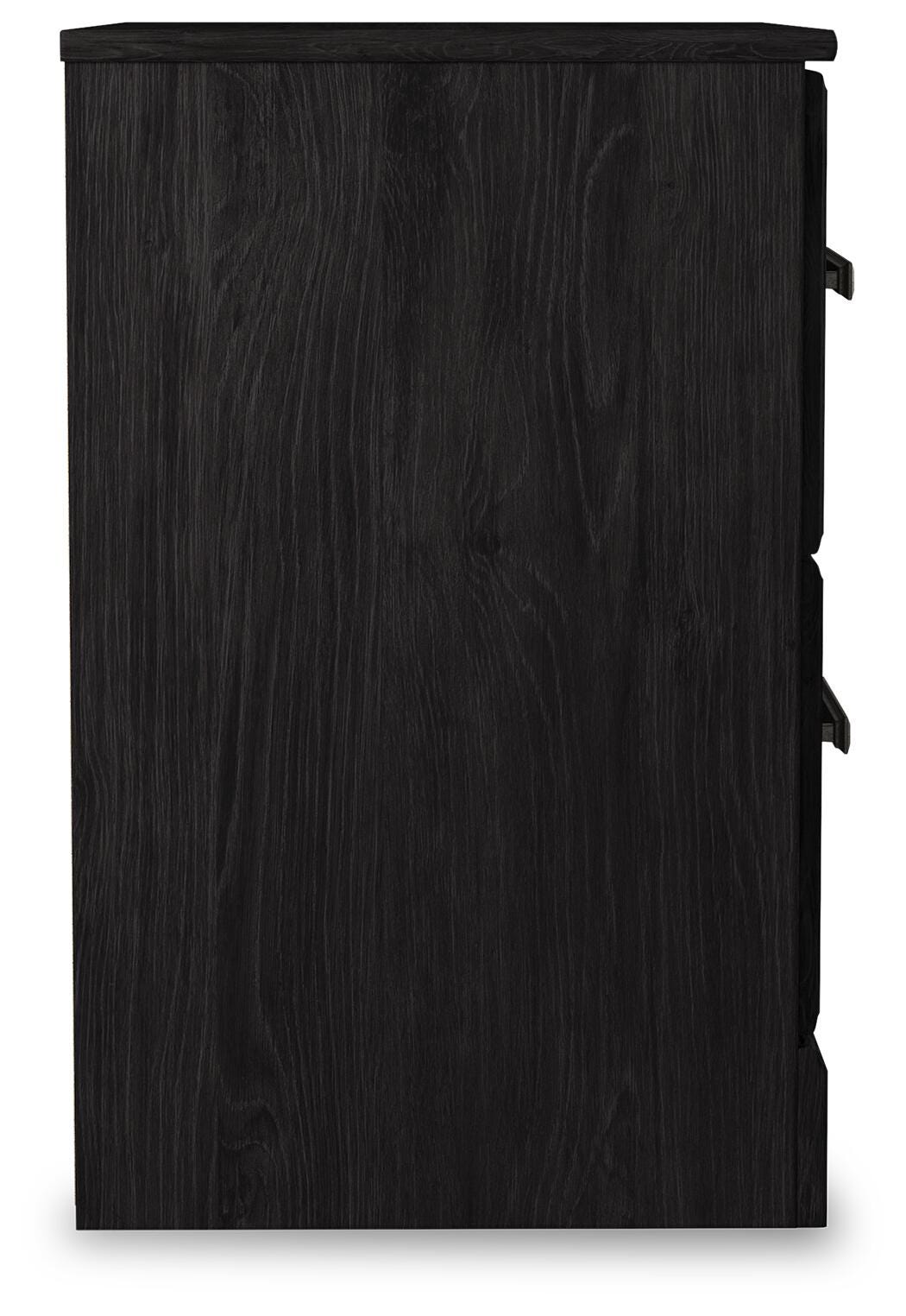Belachime King Panel Bed with Mirrored Dresser, Chest and Nightstand