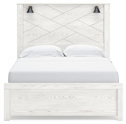 Gerridan Queen Panel Bed, Dresser, Mirror, Chest and Nightstand