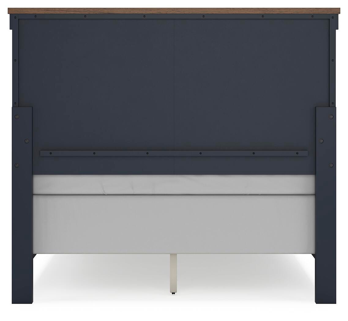 Landocken Full Panel Bed, Dresser, Mirror and Nightstand
