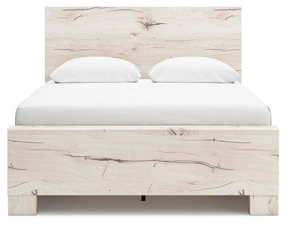 Lawroy Queen Panel Bed with Storage, Dresser, Mirror, Chest and Nightstand