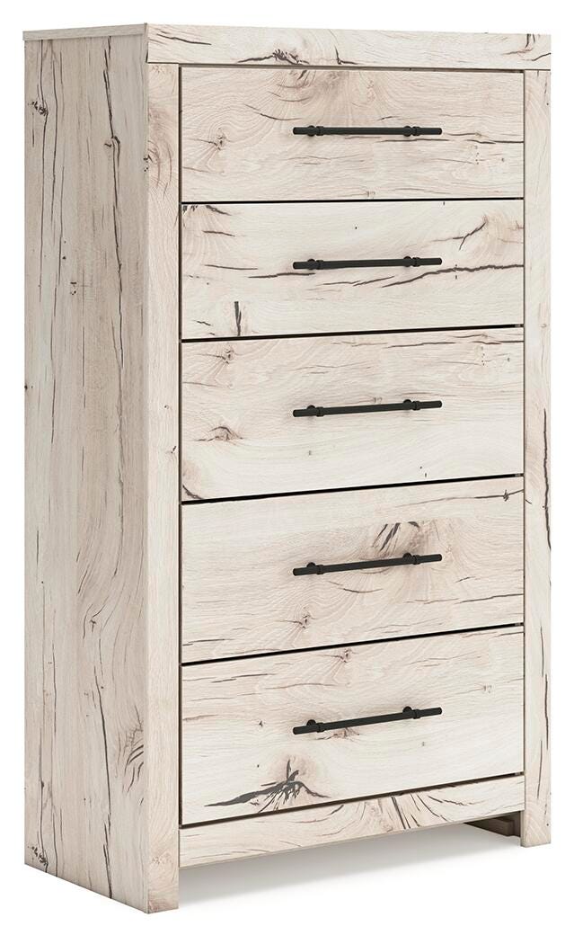 Lawroy Queen Panel Headboard, Dresser, Mirror, Chest and Nightstand
