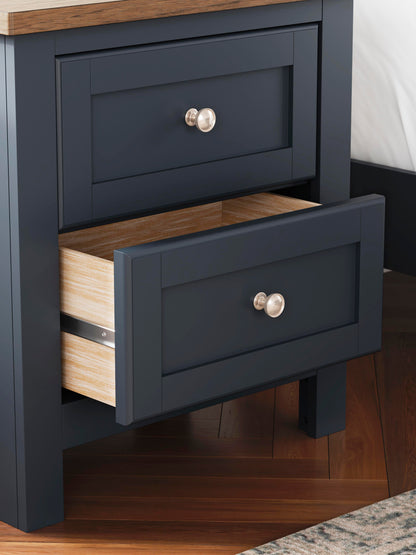 Landocken Queen Panel Headboard, Dresser, Mirror and Nightstand