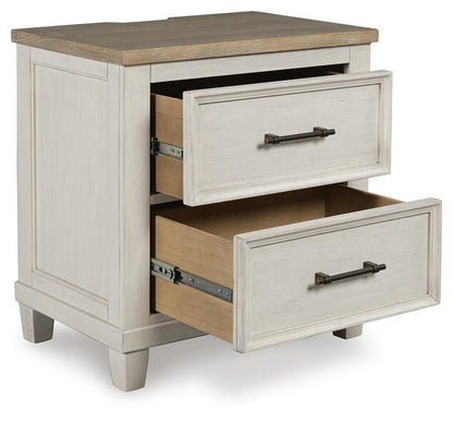 Shaybrock California King Panel Bed, Dresser, Mirror and Nightstand