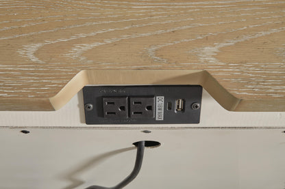 Shaybrock California King Panel Bed, Dresser, Mirror and Nightstand