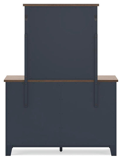 Landocken Twin Panel Headboard, Dresser, Mirror, Chest and Nightstand