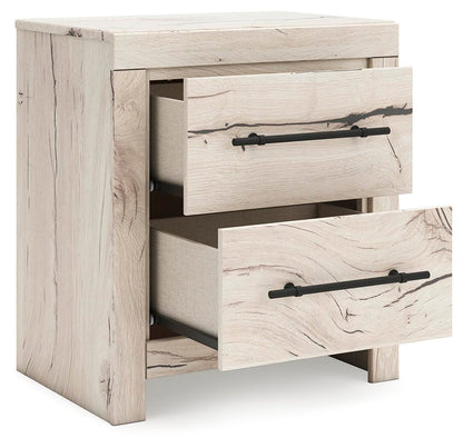 Lawroy King Panel Bed, Dresser, Mirror, Chest and Nightstand