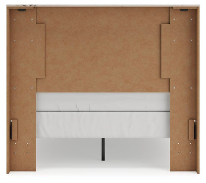Lawroy Full Panel Bed, Dresser, Mirror and Nightstand