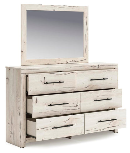 Lawroy Twin Panel Bed, Dresser, Mirror, Chest and Nightstand