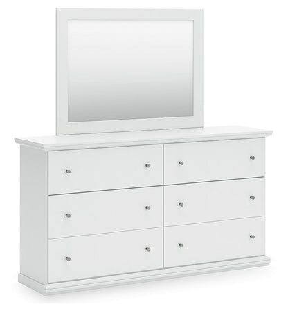 Bostwick Shoals Full Panel Bed, Dresser, Mirror, Chest and Nightstand