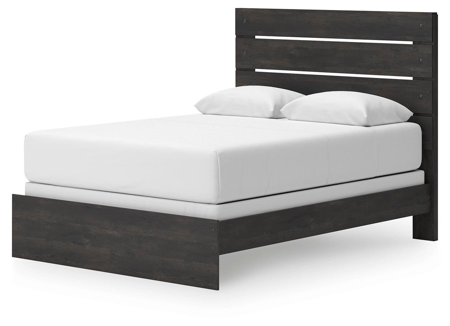 Hollivern Queen Panel Bed, Dresser and Mirror