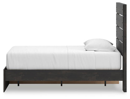 Hollivern Twin Panel Storage Bed, Dresser and Mirror