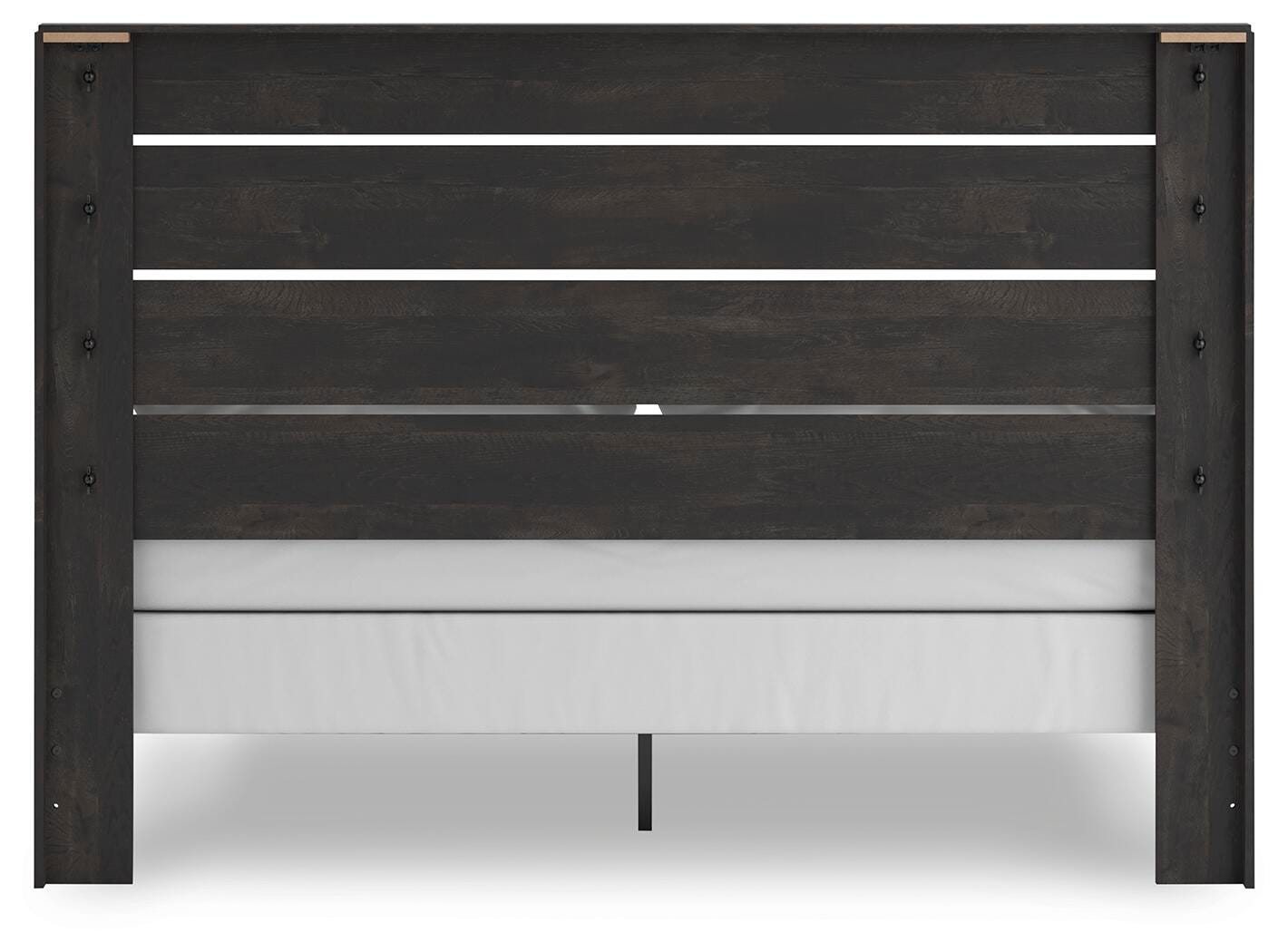 Hollivern King Panel Bed, Dresser, Mirror and Nightstand