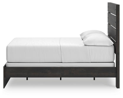 Hollivern Full Panel Bed, Dresser and Mirror