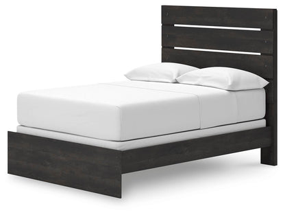 Hollivern Full Panel Bed, Dresser, Mirror, Chest and Nightstand