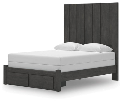 Fraluna Queen Panel Storage Bed, Dresser, Mirror, Chest and Nightstand