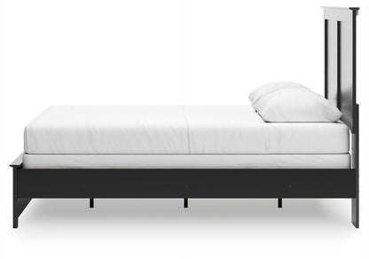 Maribel Queen Panel Bed, Dresser and Mirror