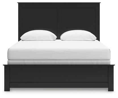 Maribel Queen Panel Bed, Dresser, Mirror, Chest and Nightstand