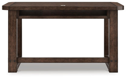 Breckington Home Office Desk with Chair and Storage