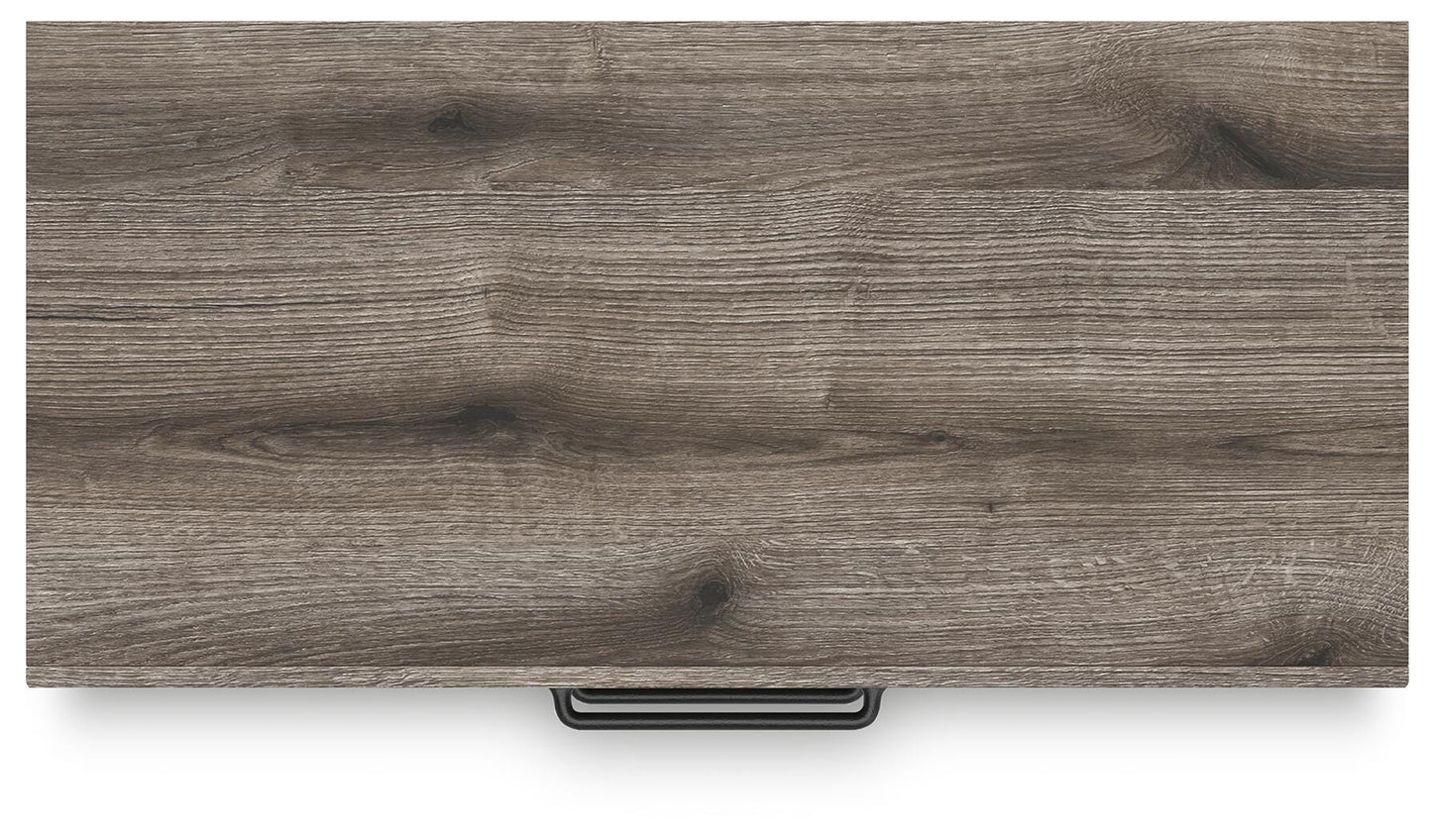 Graystorm Full Panel Bed, Dresser, Mirror, Chest and Nightstand