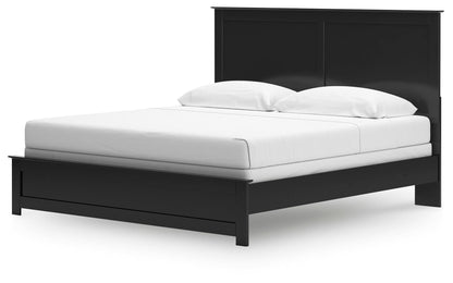 Maribel King Panel Bed, Dresser, Mirror, Chest and Nightstand