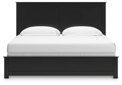 Maribel King Panel Bed, Dresser, Mirror and Nightstand