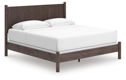 Pamytta King Panel Bed, Dresser and Mirror