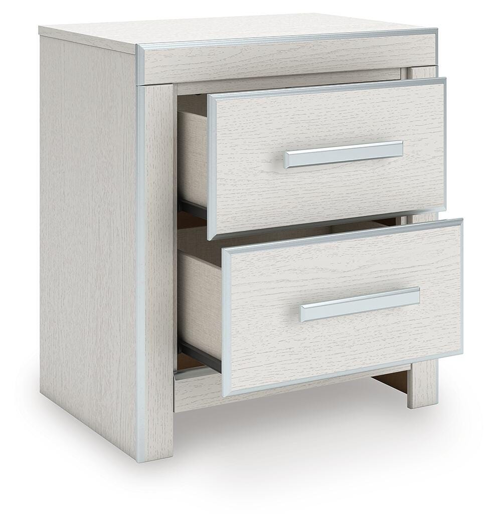 Zuraleus King Upholstered Bed, Dresser, Mirror, Chest and Nightstand