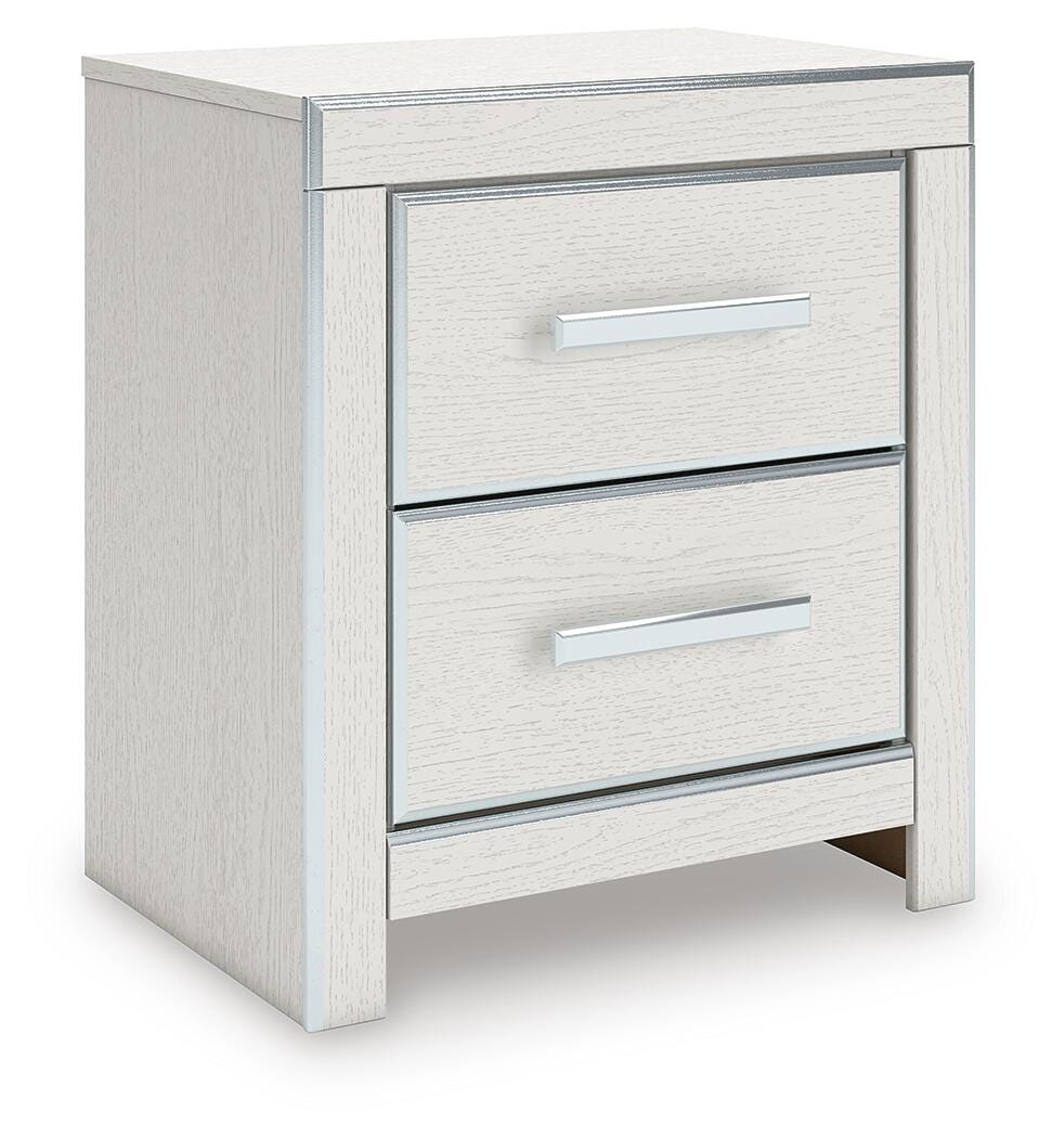 Zuraleus Queen Upholstered Bed, Dresser, Mirror and Nightstand