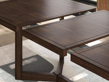 Dilenno Dining Table and 6 Chairs