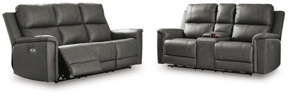 Bleckley Sofa and Loveseat