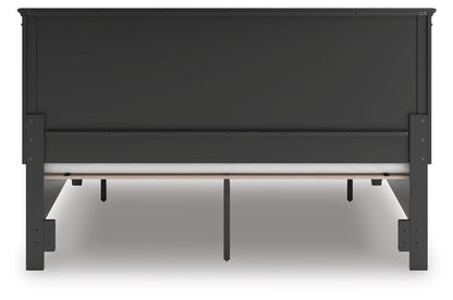 Lanolee King Panel Storage Bed, Dresser, Mirror and Nightstand