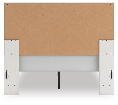 Zuraleus Queen Upholstered Panel Platform Bed