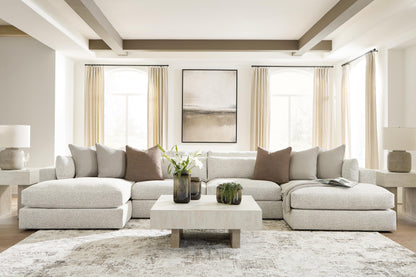 Ashbourne Estate 4-Piece Double Chaise Sectional