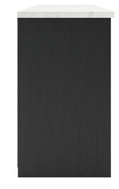 Cadmori XL TV Stand w/Fireplace Option