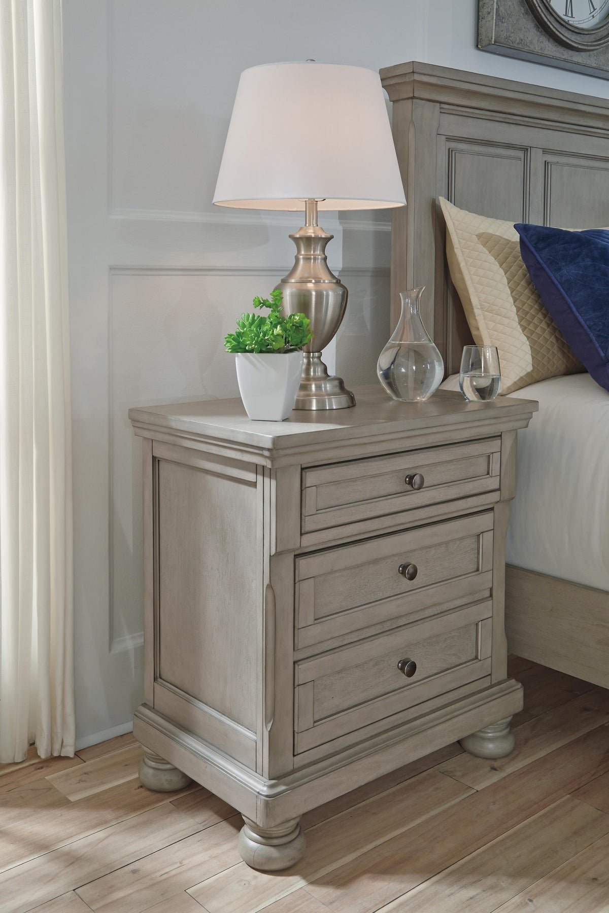 Lettner Two Drawer Night Stand