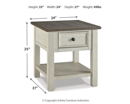 Bolanburg Rectangular End Table