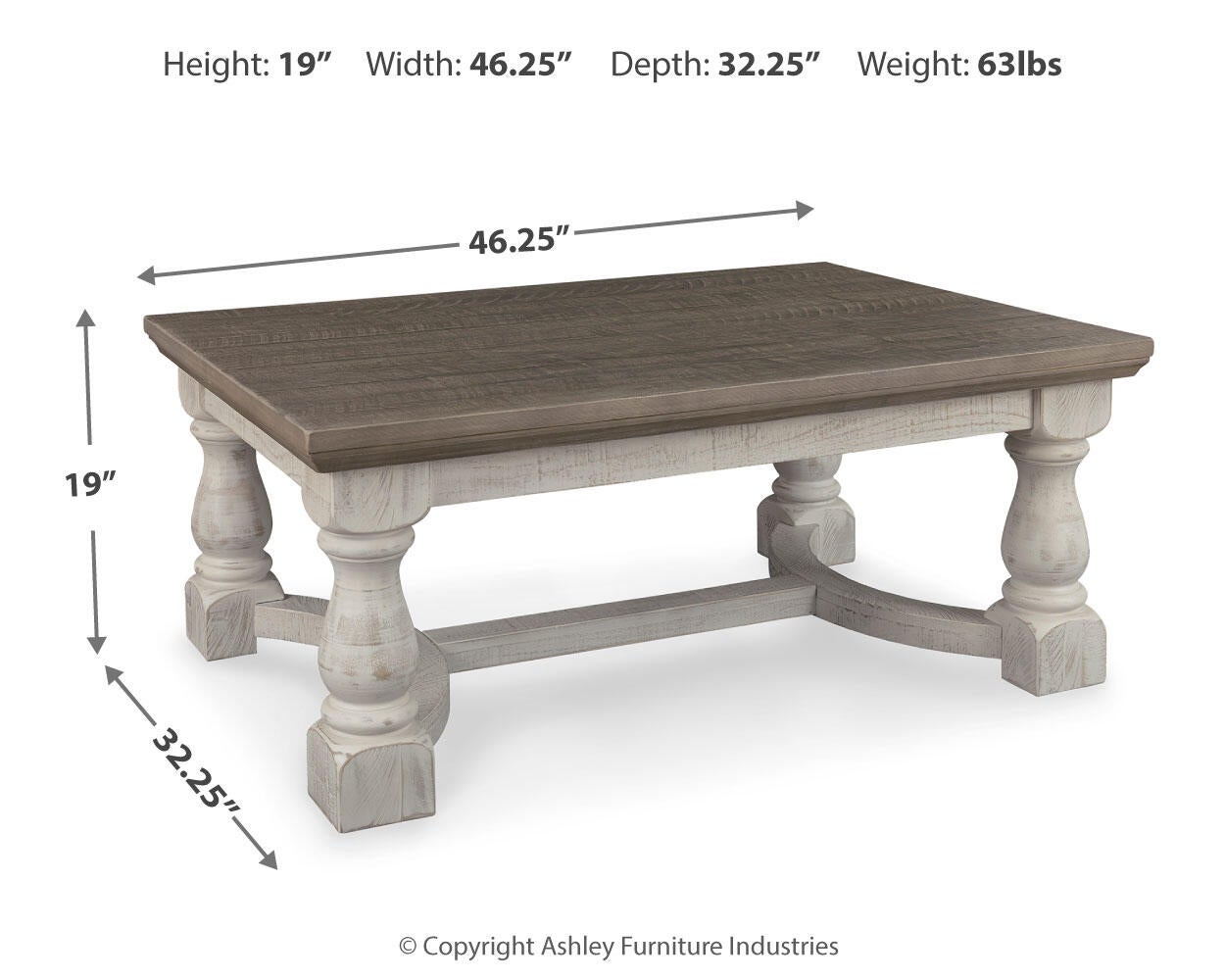 Havalance Rectangular Cocktail Table