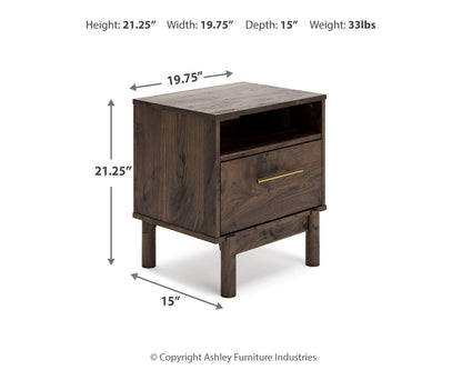 Calverson One Drawer Night Stand
