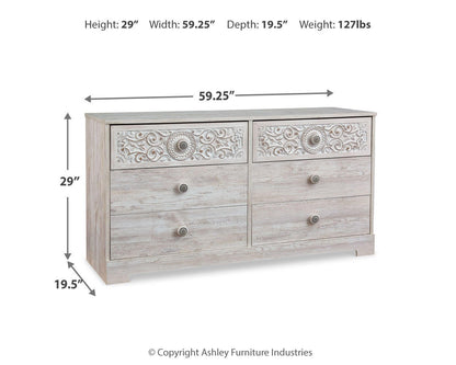 Paxberry Six Drawer Dresser