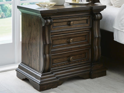Maylee Three Drawer Night Stand