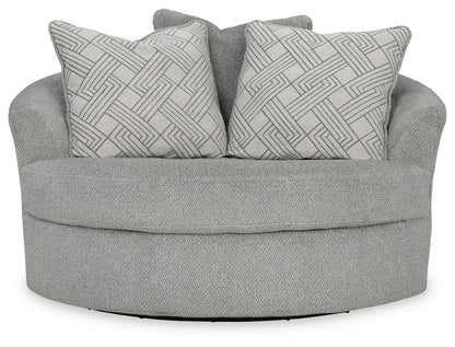 Casselbury Oversized Swivel Accent Chair