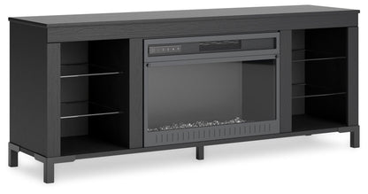 Cayberry TV Stand with Fireplace