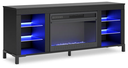 Cayberry TV Stand with Fireplace