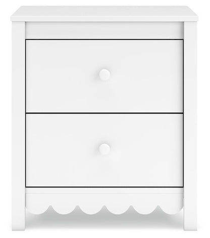 Hallityn Two Drawer Night Stand