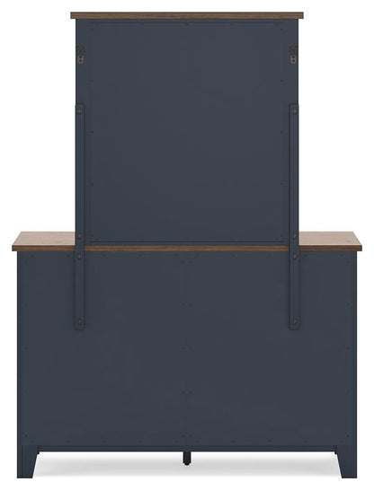 Landocken Dresser and Mirror